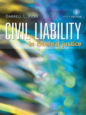 cover image of Civil Liability in Criminal Justice